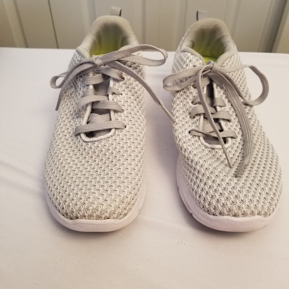 Champion Womens Gusto Cross Trainer Light Gray Mesh Athletic Sneakers Size 9